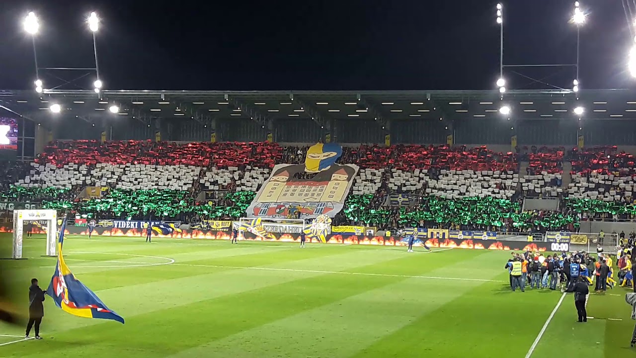 FC DAC 1904 Dunaszerdahely - Slovan Bratislava, 3.11. 2017 - bevonul&aacute;s