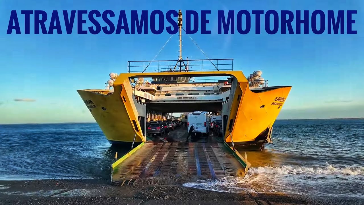 COMO ATRAVESSAR O ESTREITO DE MAGALHÃES! DE VOLTA AO CHILE A CAMINHO DO USHUAIA, DORMIMOS NA ESTRADA