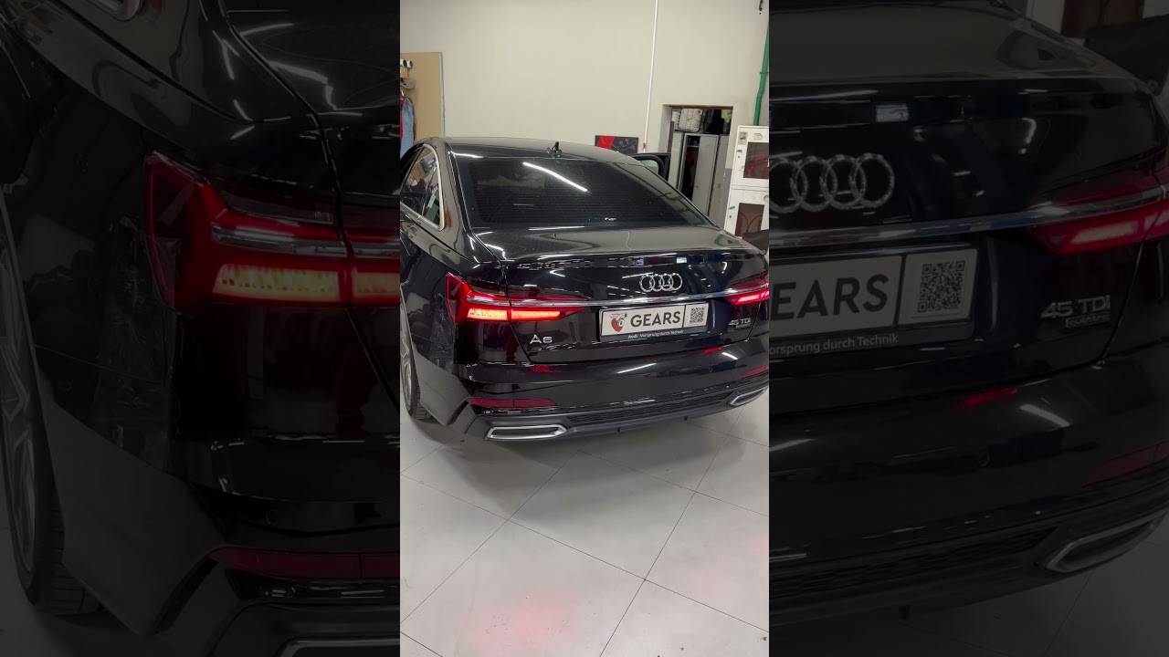 Audi A6 C8 Установка максимальных задних фонарей. #gears #rul9000 #заменафонарейауди #audiA6c8
