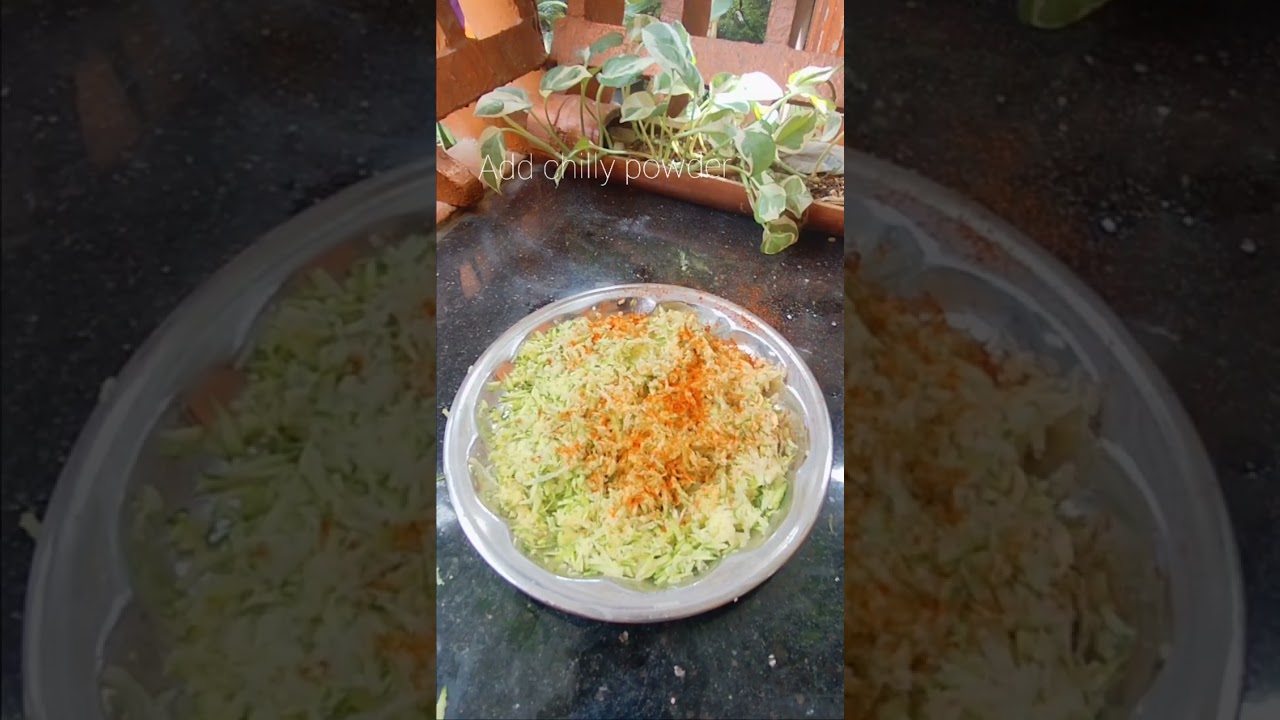 GRATED PACHA MANGA recipe#green mango#food#shorts