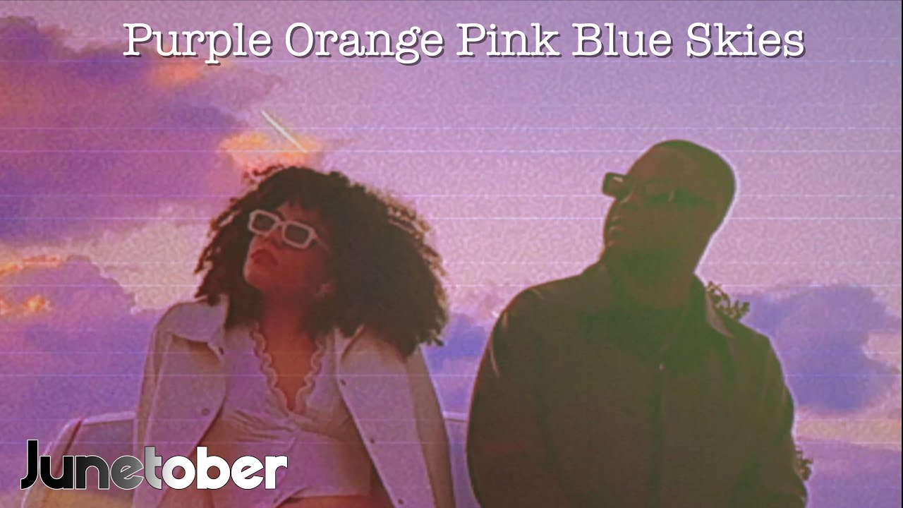 Junetober - Purple Orange Pink Blue Skies
