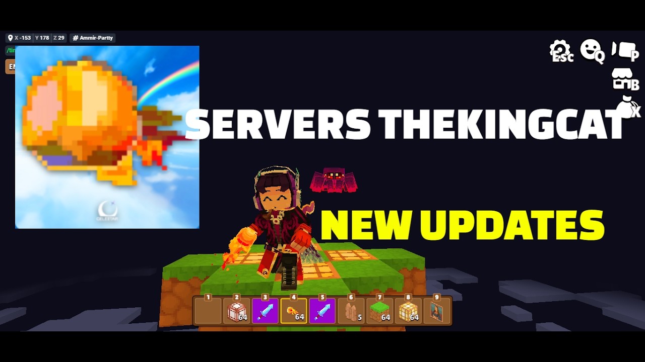 MineFun io Survival in world FireBall!! 😲 🔥🔥 #minefun