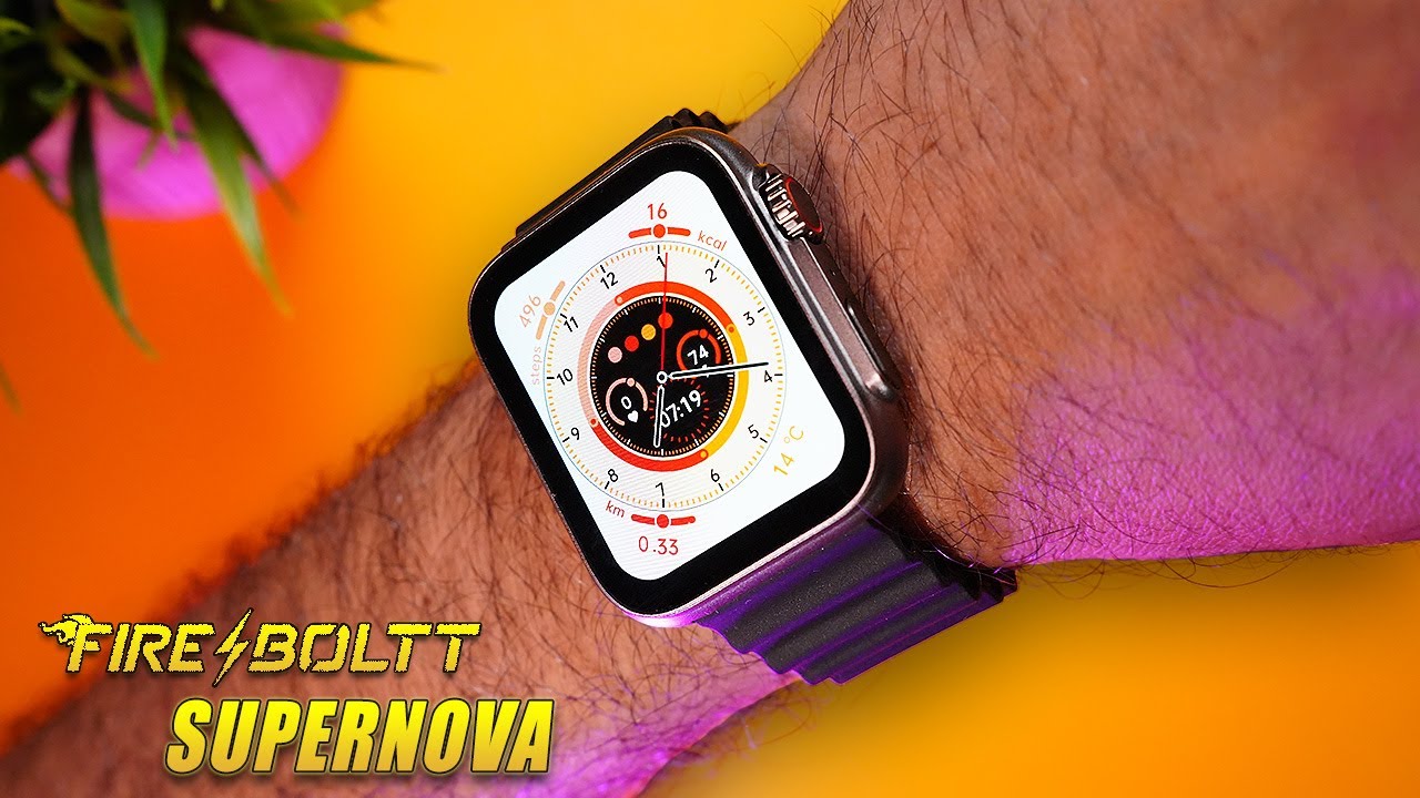 AMOLED meets Apple Watch Ultra Clone 🔥 Fire-Bolt Supernova - Is it Worth?