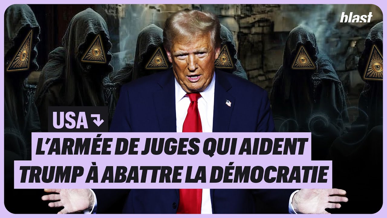 USA : L’ARMÉE DE JUGES QUI AIDENT TRUMP À ABATTRE LA DÉMOCRATIE