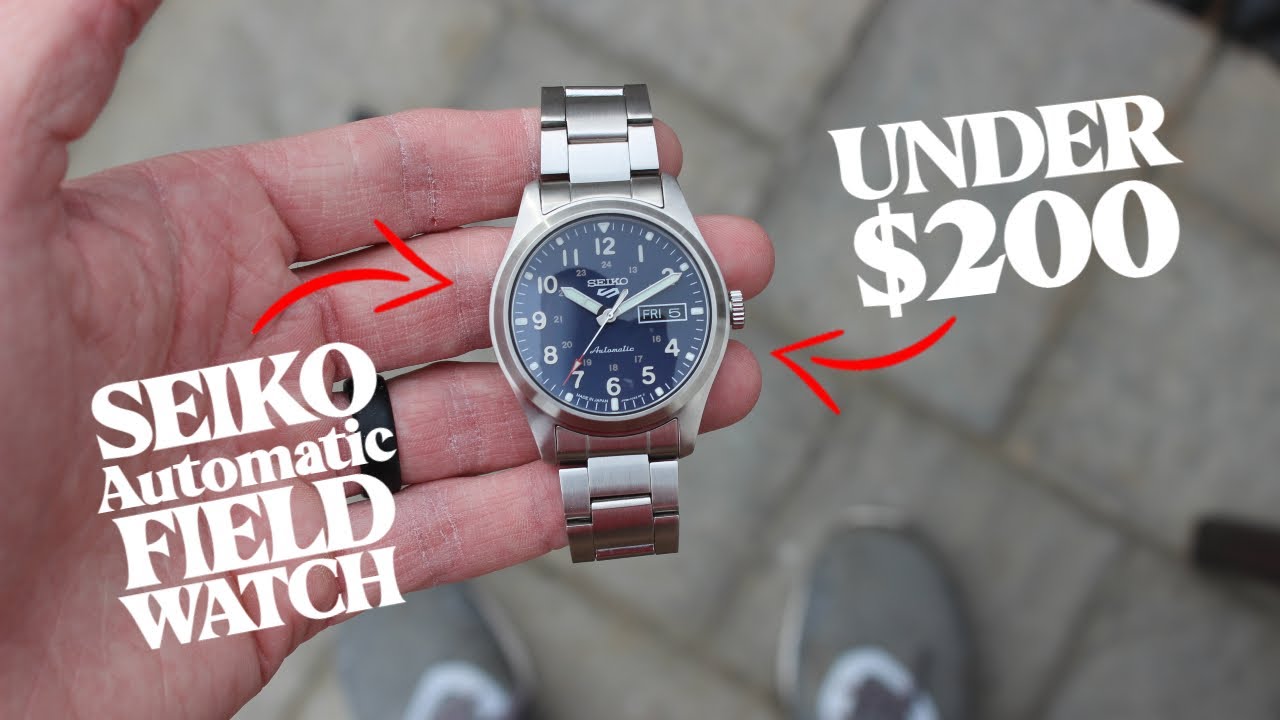 SEIKO 5 Automatic Field Watch (SRPG29) - Good Option for Under $200?! | Full Review
