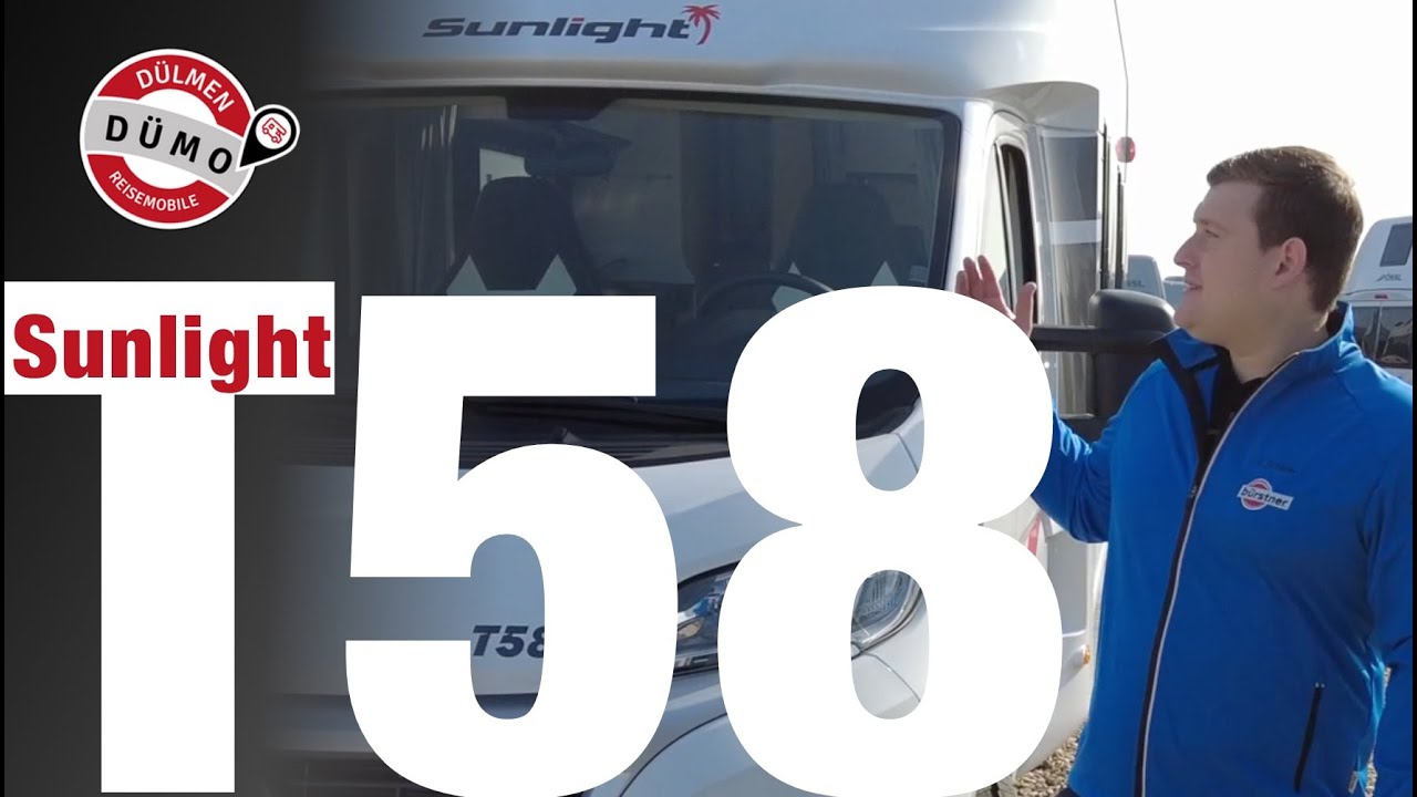 Sunlight T58. Ein sensationelles Preis-Leistungs-Verhältnis. Wohnmobil wie es sein soll.