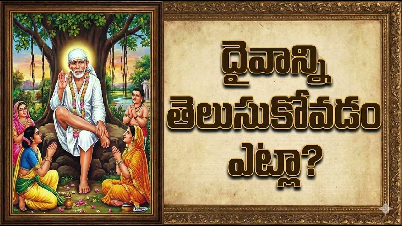 సాయిబాబాను తెలుసుకోవడం ఎలా ? #sanatandharma #saibaba