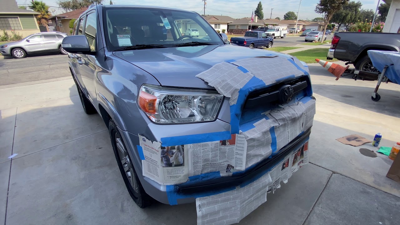 Toyota 4Runner Part 1 (PlastiDip)