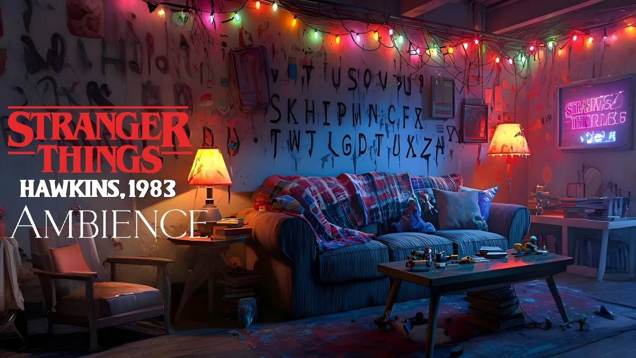 🔴  Stranger Things 5 - LIVE RADIO | Ambient 80s Synth Music