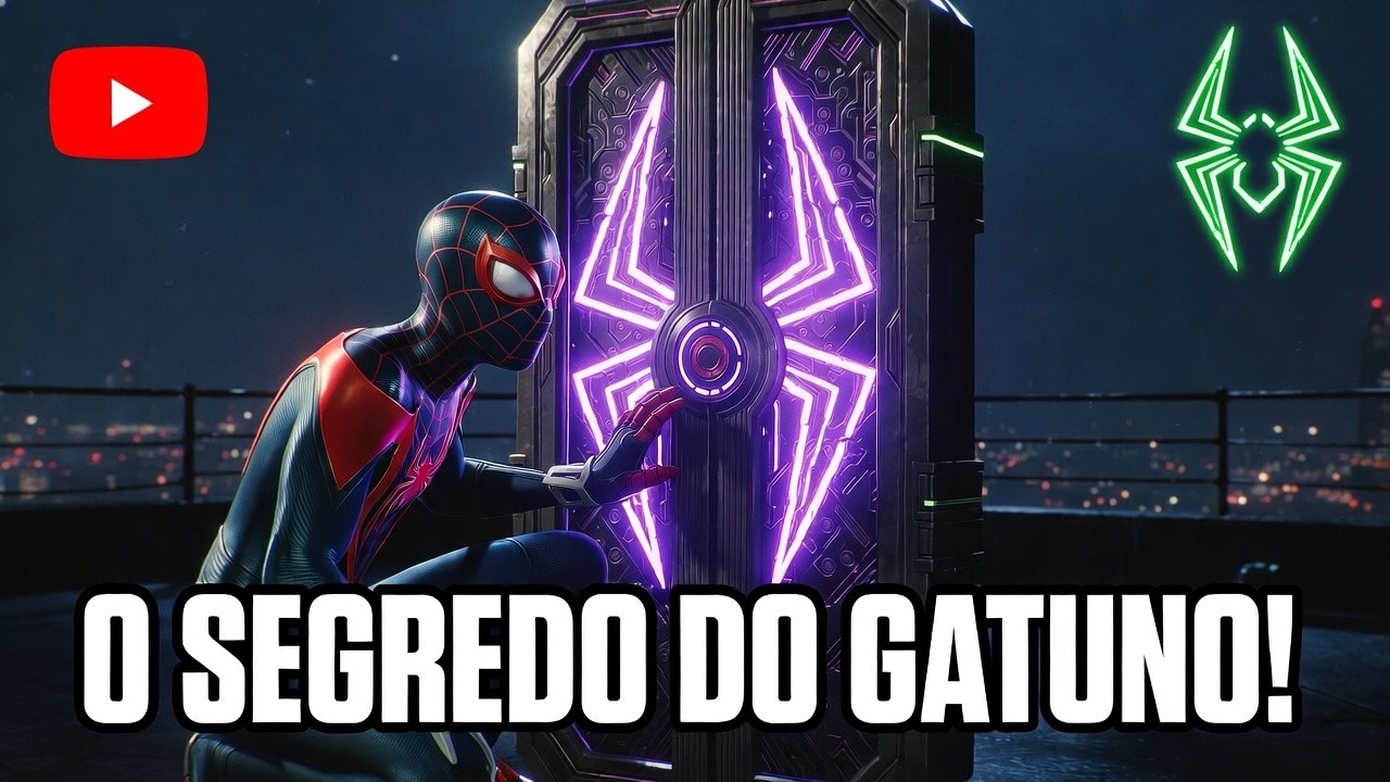 O TIO AARON MUDOU? Miles ajudando o Gatuno a limpar o seu passado. (spider man 2)