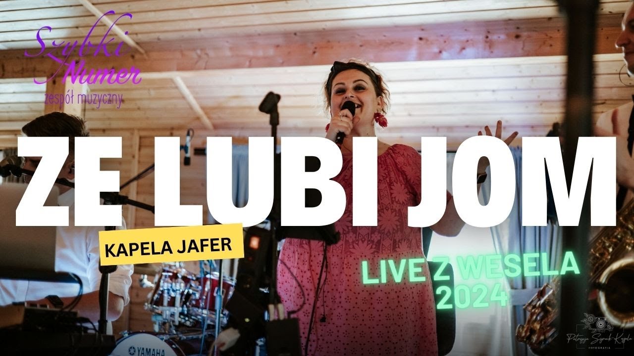 SZYBKI NUMER - Ze Lubi Jom 2024 G&Oacute;RALSKIE, FOLK NA ŻYWO Z WESELA 2024 z rep. @kapelajafer