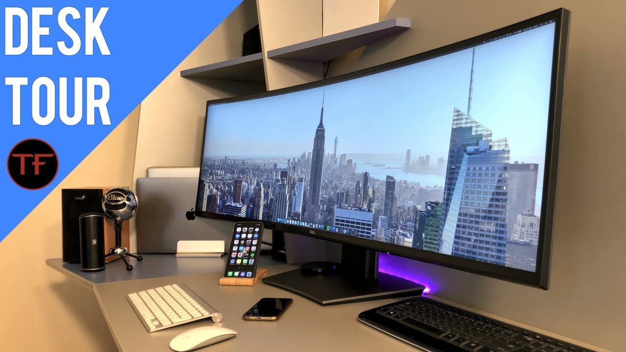Engineer's Practical Desk Setup - Workspace + Desk Tour 2020