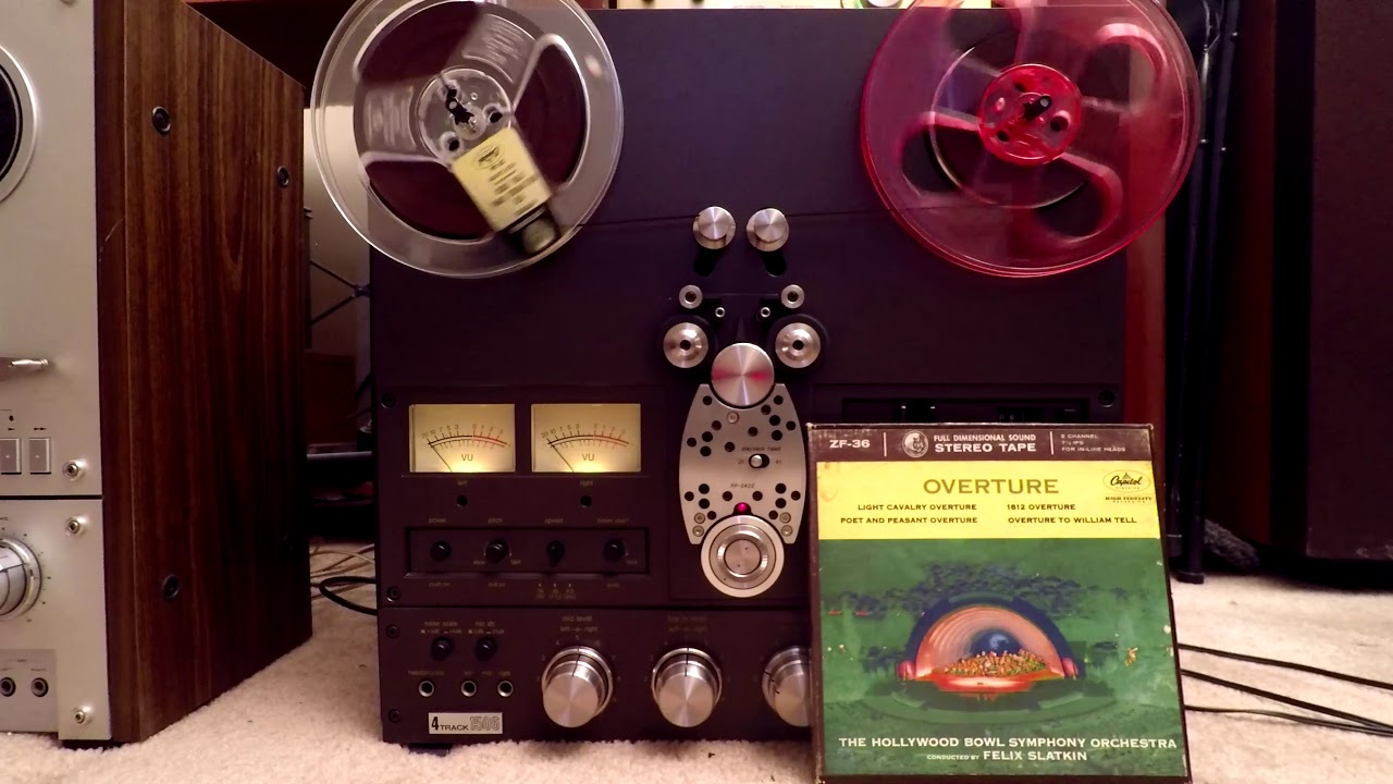 Overture 2-Track Reel to Reel Tape Capitol ZF-36