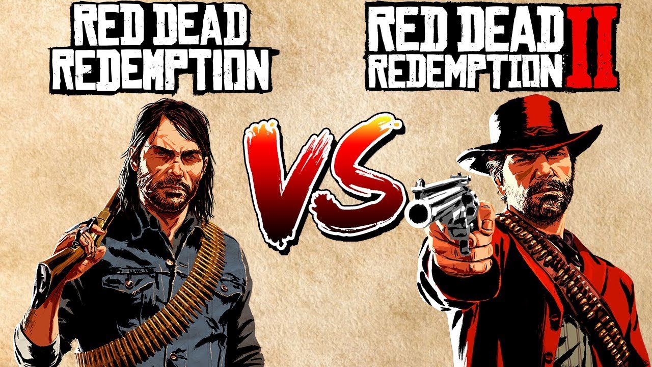 RED DEAD REDEMPTION vs RED DEAD REDEMPTION 2
