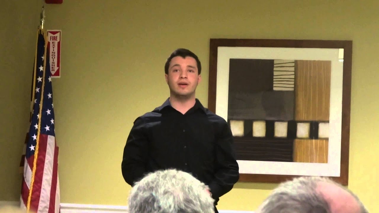 Brad Lynn 5/19/15 Honors Performance of Stars (from Les Miserables)