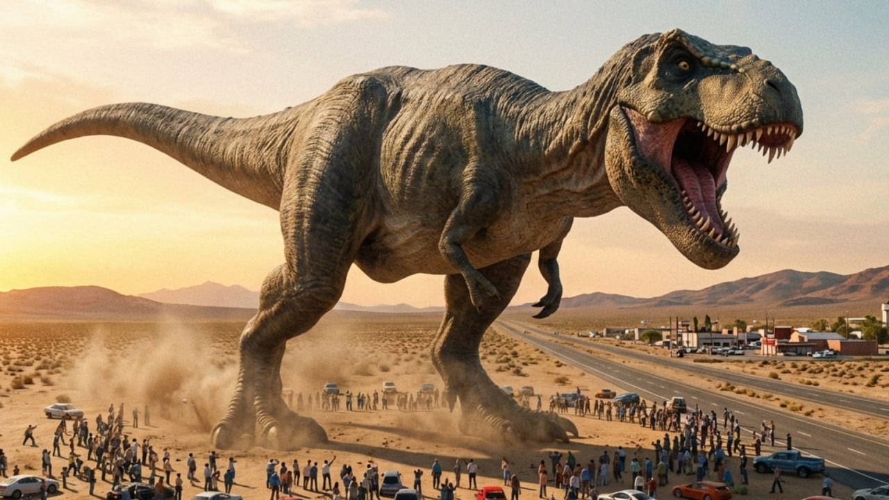 I Entered the Dino Zoo… and Saw Giants | Inside Jurassic Park