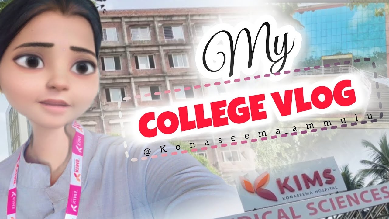 My college vlog || KIMS College tour || Jyothi Kaburlu    #campustour #kimsamalapuram #kimscollege