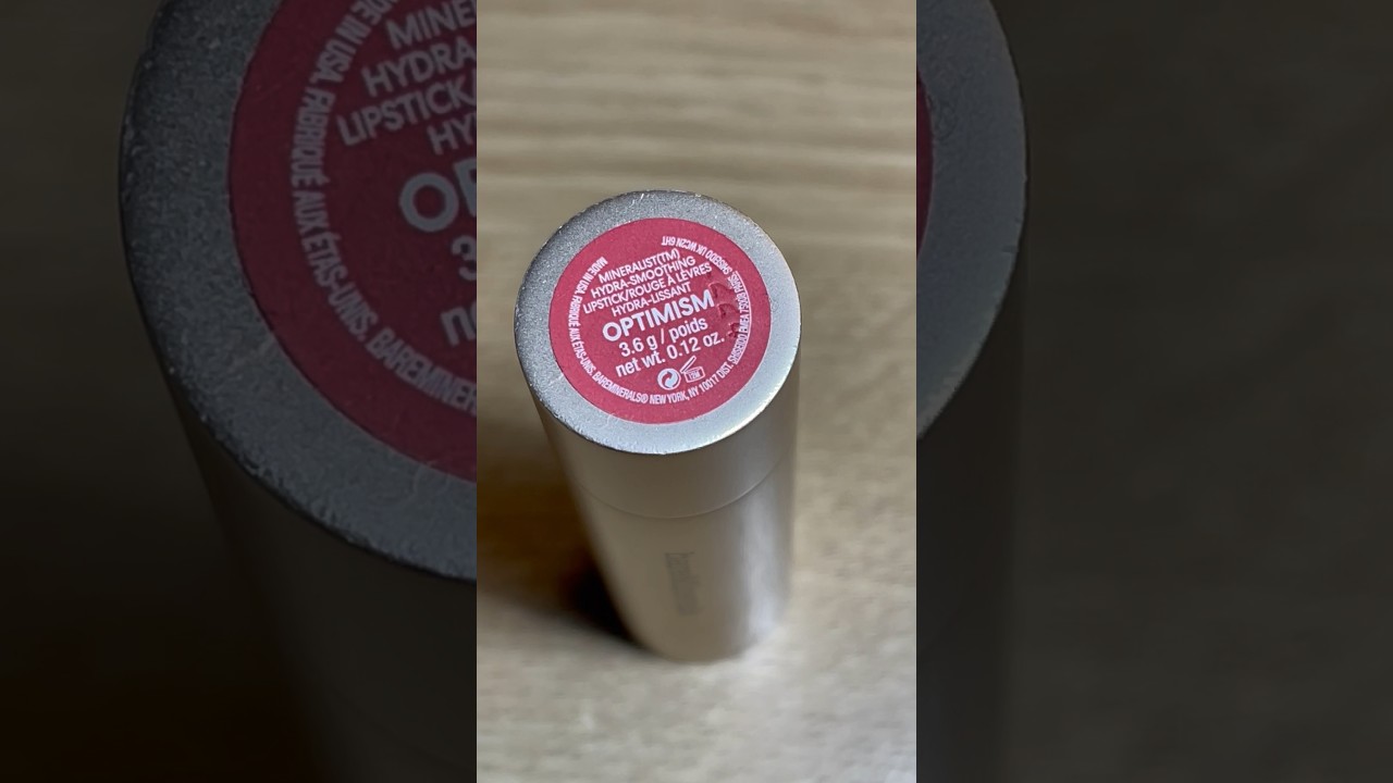 bareMinerals Mineralist Hydra-Smoothing Lipstick in Optimism #bareminerals