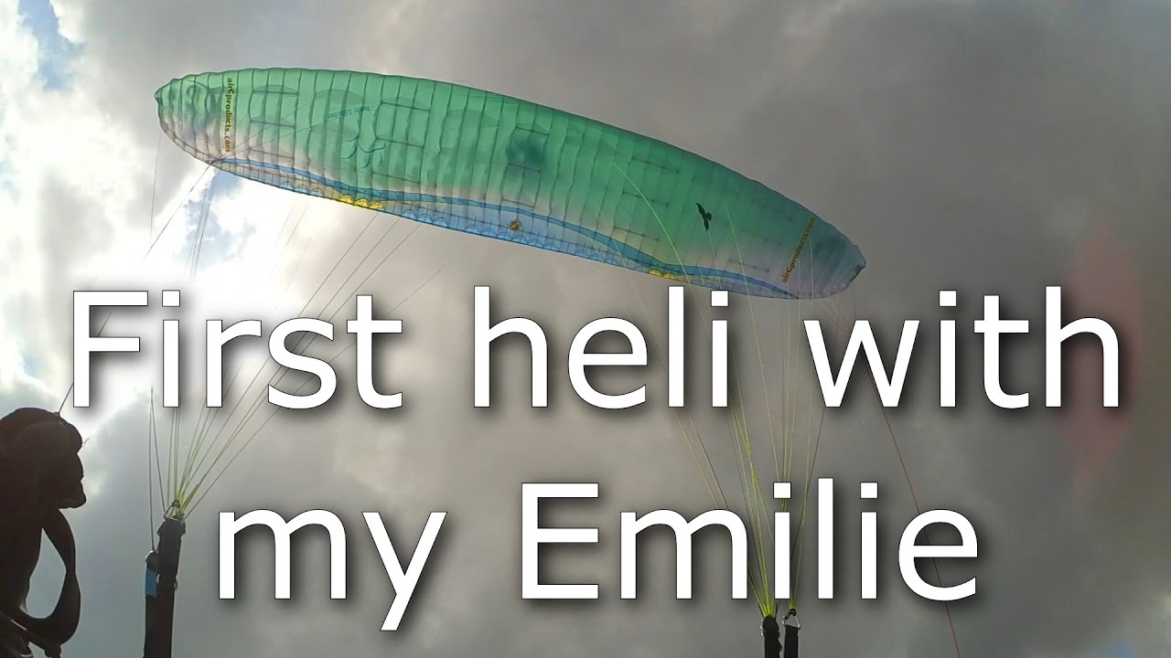 First heli with my Emilie