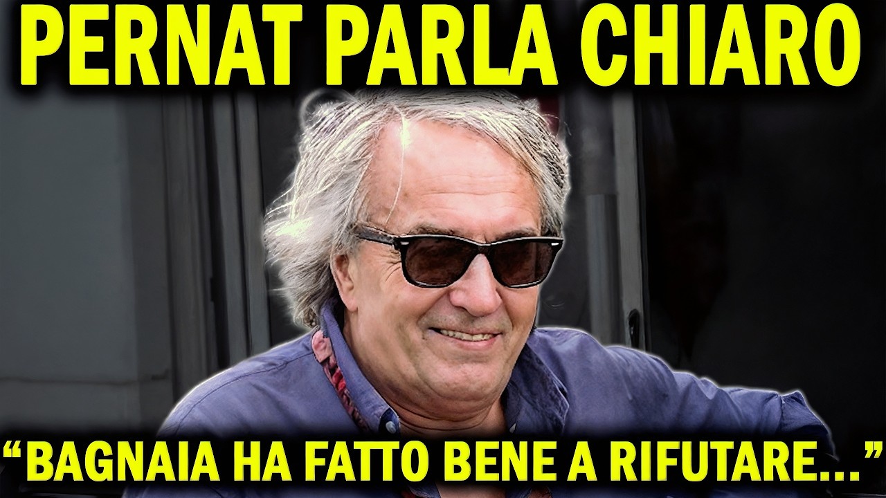 Pernat sgancia la BOMBA: 
