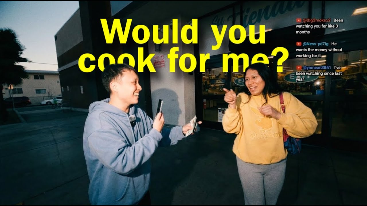 Would you cook for me for $200 irl
