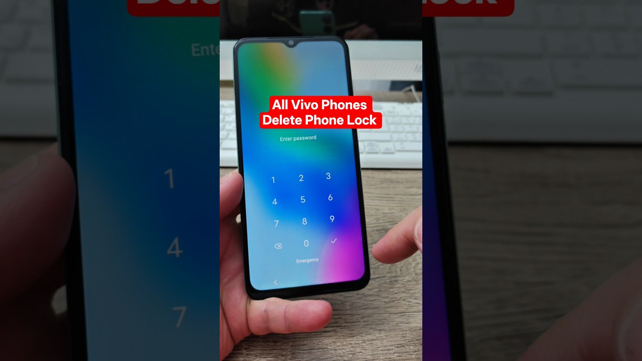 All Vivo Phones, Delete Pin, Pattern, Password Lock.