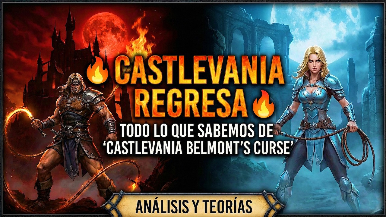 NUEVO CASTLEVANIA CONFIRMADO 🔥 Belmont's Curse | Historia, Gameplay y ¿Sonia Belmont?