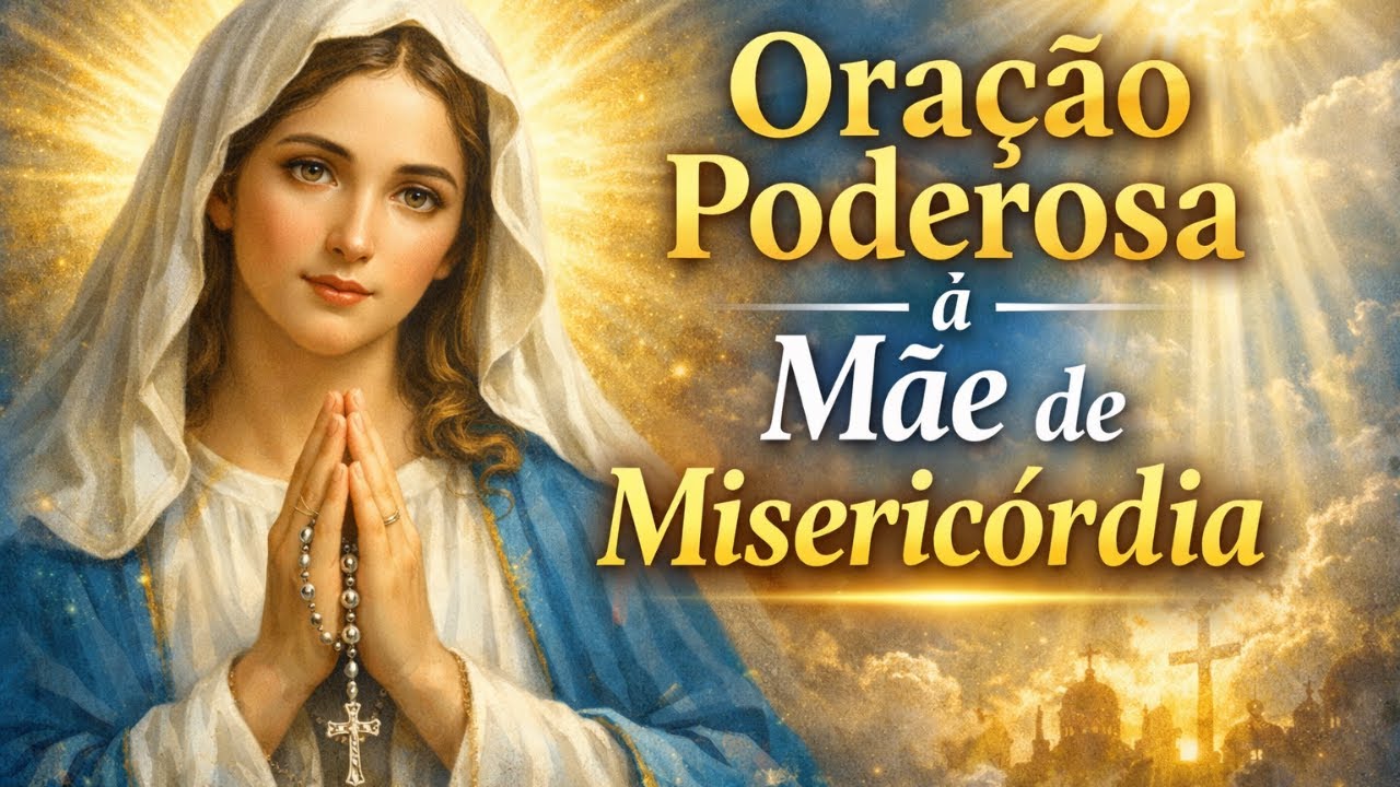 PODEROSA ORAÇÃO À VIRGEM MARIA Mãe de Misericórdia