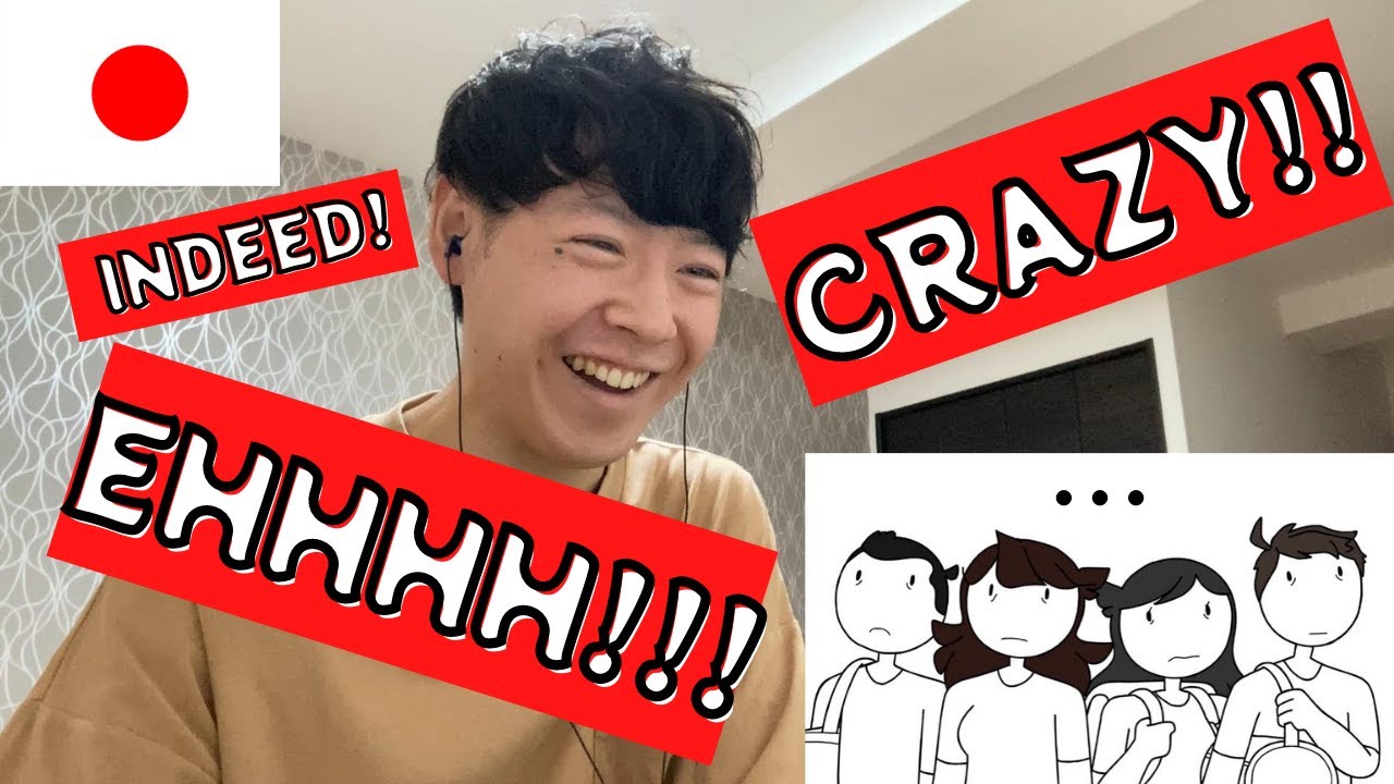 A Japanese man reacts to 
