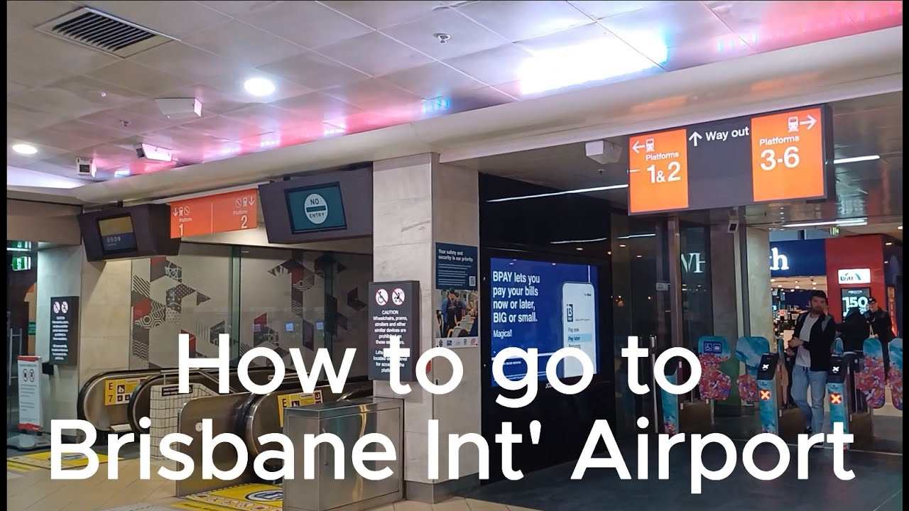[Easy explain] How to go to Brisbane airport with Train