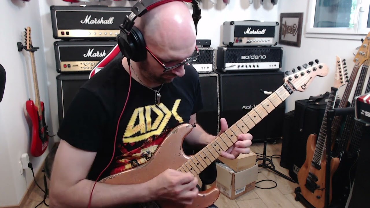 Charvel San Dimas / Hepcat Pickups / JCM800 SC20H / Boss SD-1 / IR OwnHammer / Torpedo Captor X