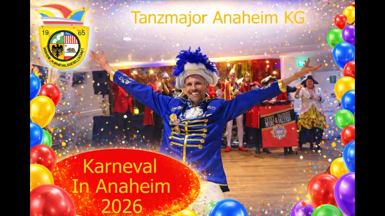 Tanzmajor - Anaheim Karnevalsgesellschaft - Piratenball 2026