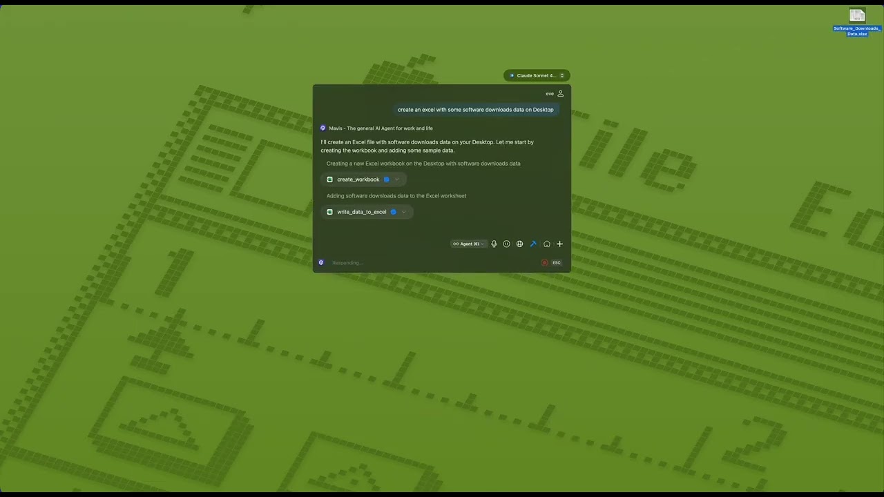 Excel MCP Server  -  Create, read, and modify Excel workbooks with your AI agent.