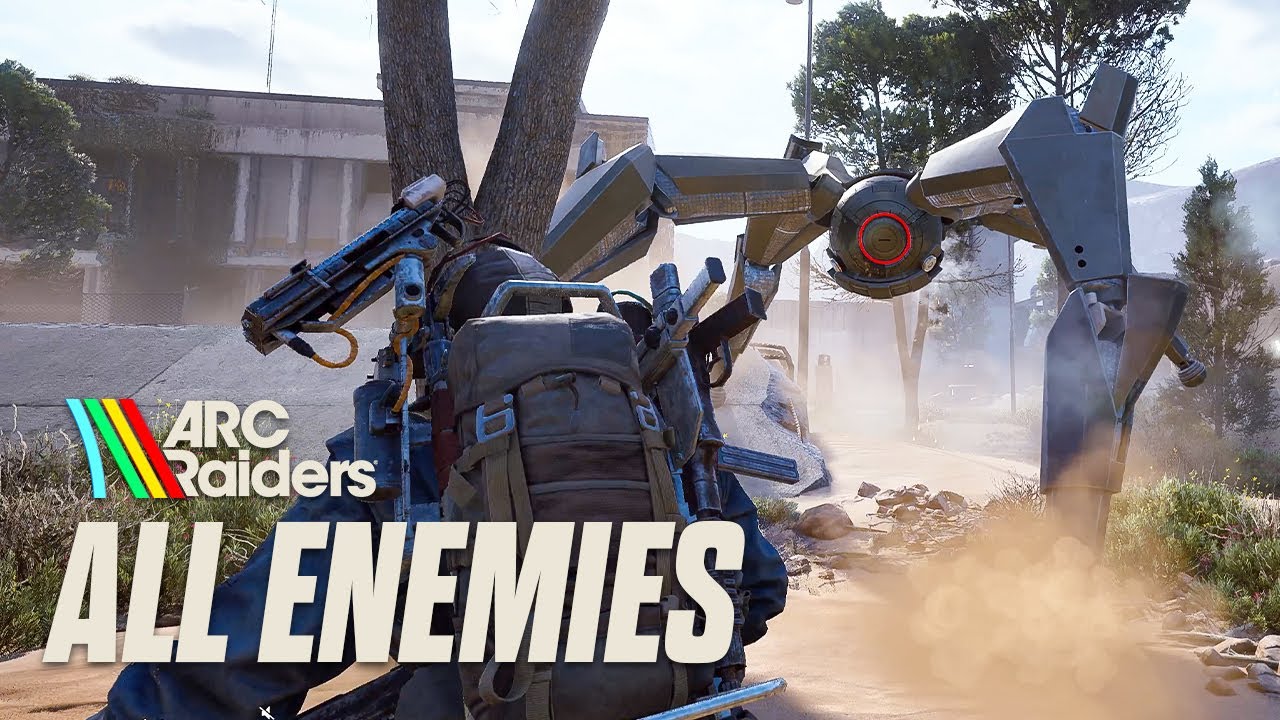 Arc Raiders - All 11 Enemy Types with gameplay
