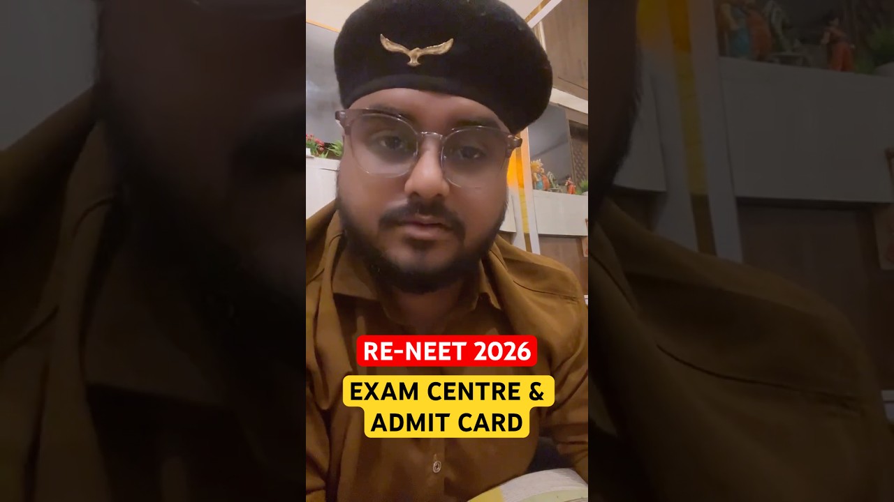 Re-Neet 2026 Exam Centre NTA Latestupdates Re-Neet 2026 Admit Card #neet2026 #Neet #NTA Paper Leak