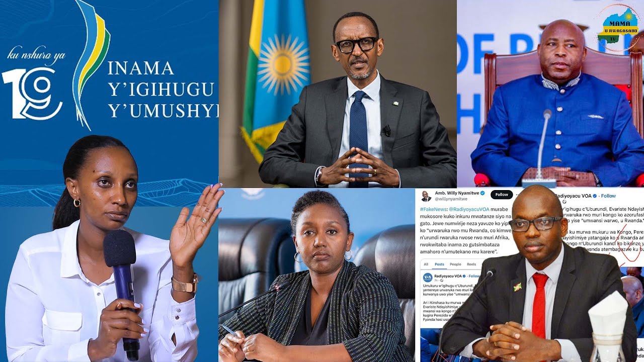U RWANDA RWANENZE AMAGAMBO RUTWITSI YA PEREZIDA W'U #BURUNDI | RIB YAFUNZE UMUKOZI W'INTARA
