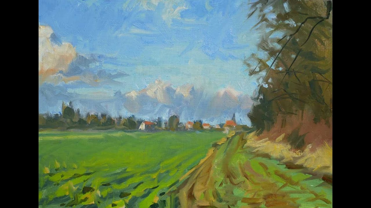 Christian Arnould /démo Oil painting