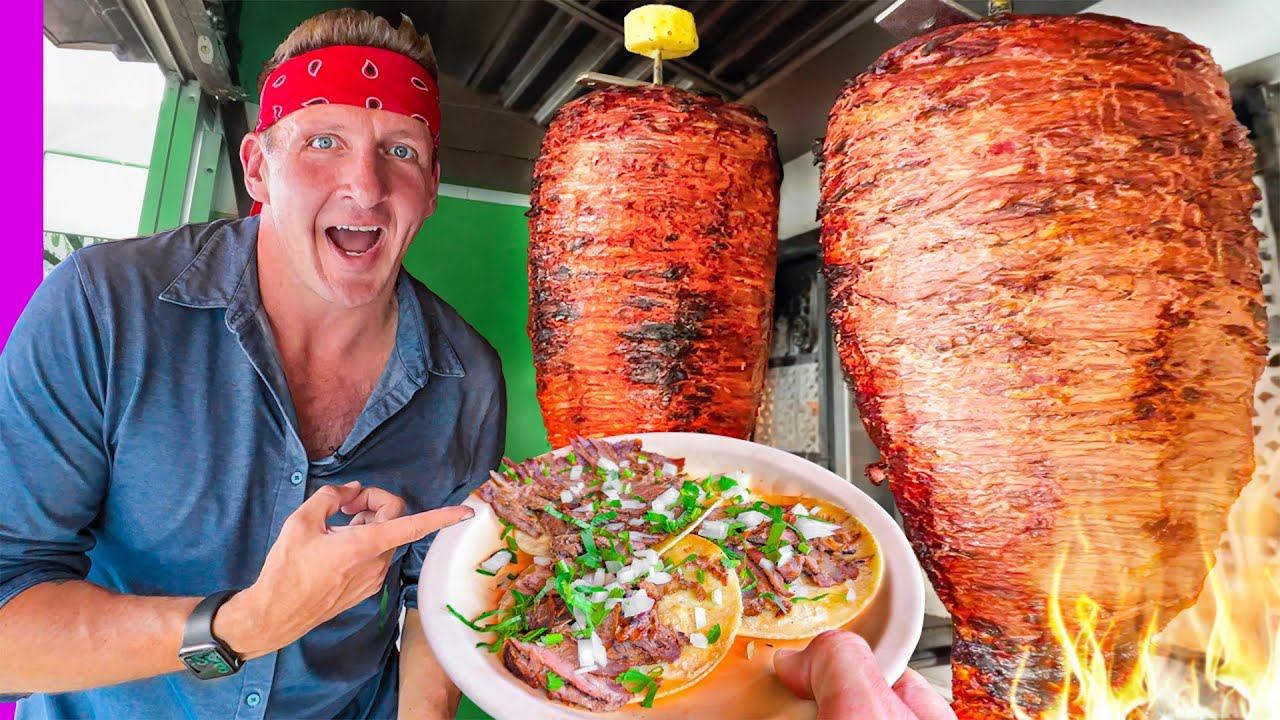 ¡Tour de tacos en Playa del Carmen, México! ¡Completamente diferente a la Ciudad de México!