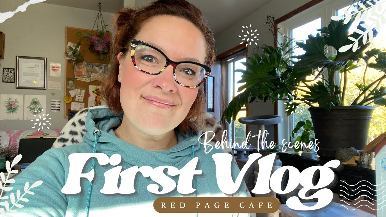 First Vlog - Launch Day & behind the scenes #redpagecafe #smallbusiness #ads #vlog