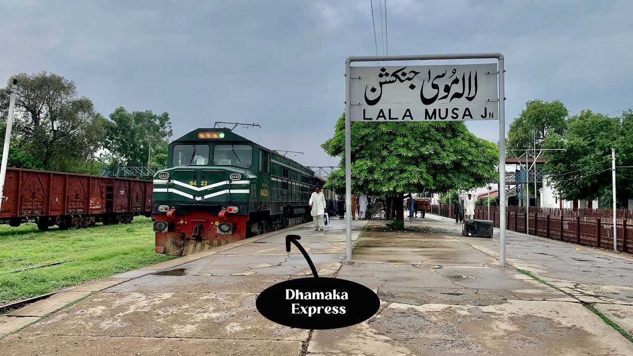 Monsoon Magic: Trains of Lalamusa Embracing the Rain