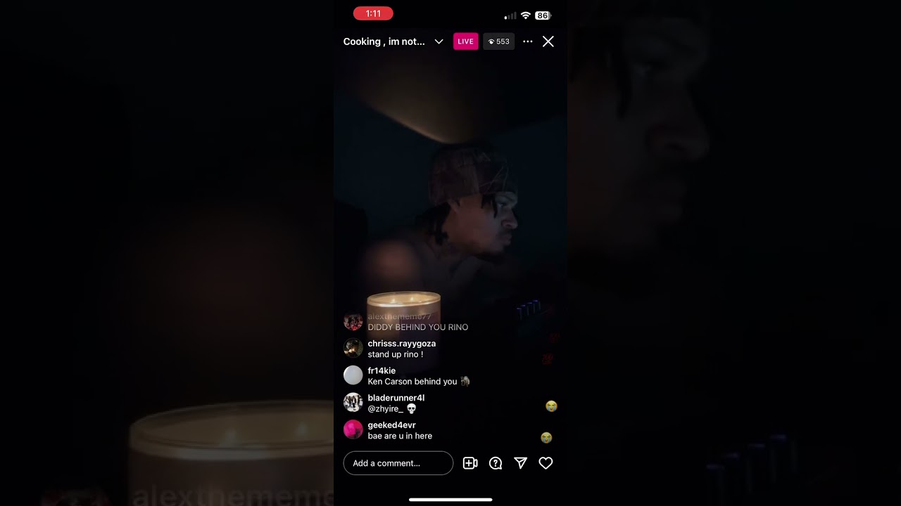 summrs producing on ig live (4/6 full stream)