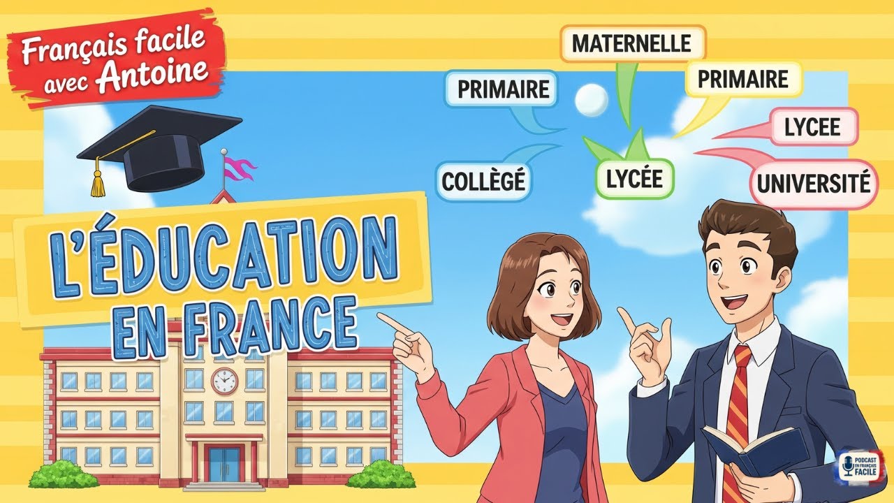 Easy French | Ep 21 | L'Éducation en France : Tous les Niveaux Scolaires 📚🎓