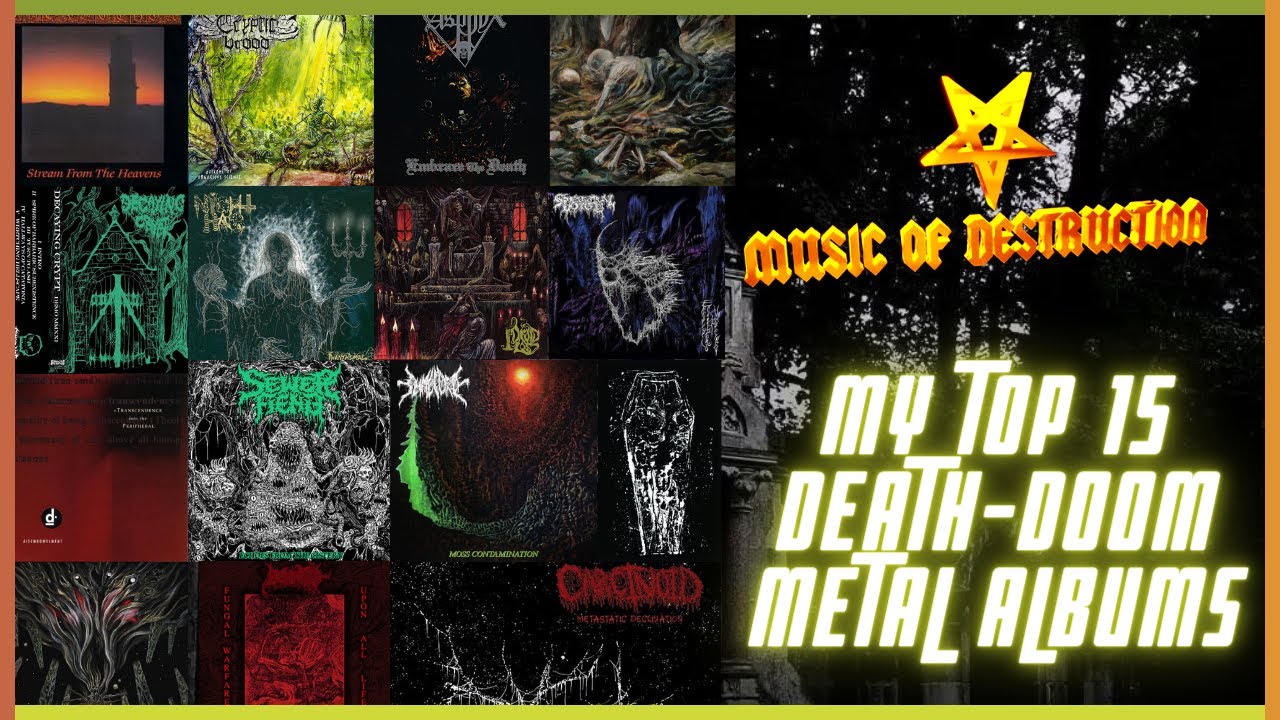 ▶️My Top 15 Death Doom Metal Albums◀️