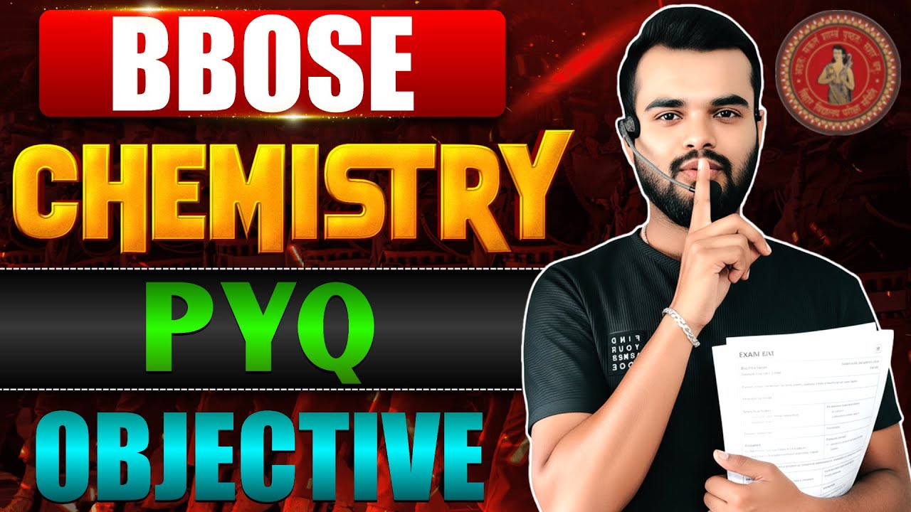 BBOSE class 12th chemistry PYQ || BBOSE PYQ class 12th || PYQ class 12th open Board