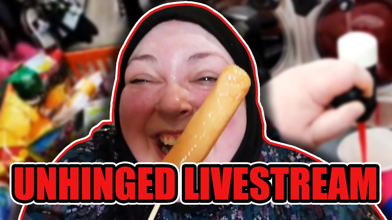 Foodie Beauty's UNHINGED 4.5 Hour Livestream Recap - Eats an Entire Shopping Cart of 7-Eleven Snacks