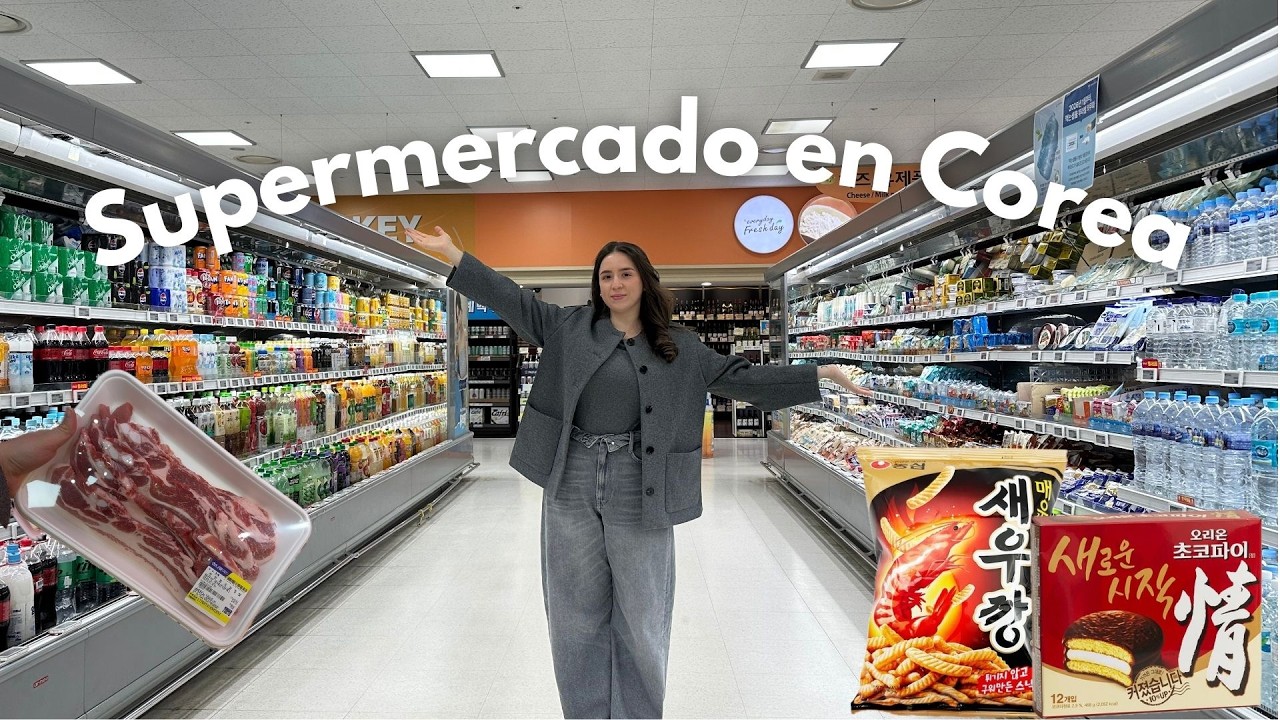 ASÍ ES UN SUPERMERCADO EN COREA 🇰🇷