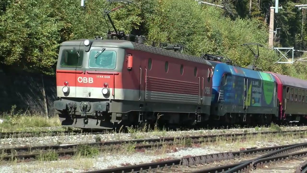 ÖBB 1116 276 VOR DEM DAC4EU - FORSCHUNGSPROJEKT - DIGITALE AUTOMATISCHE KUPPLUNG - DIE SEMMERINGBAHN