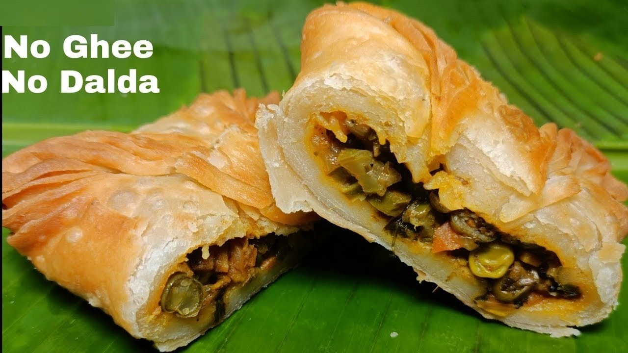 ಬೆಣ್ಣೆ, ತುಪ್ಪ, ಡಾಲ್ಡಾ ,ಓವನ್ ಇಲ್ಲದ ಹಾಗೆ ಮನೆಯಲ್ಲಿ ಬೇಕರಿ ರುಚಿಯ ವೆಜಿಟೇಬಲ್ ಪಫ್ ಸುಲಭವಾಗಿ ಮಾಡಿ