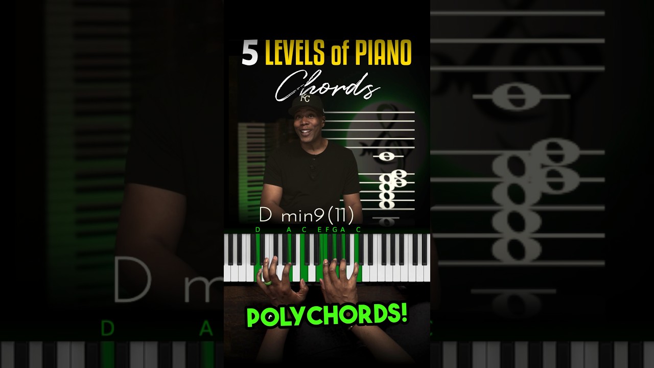 5 Levels of Piano | R&B Chords