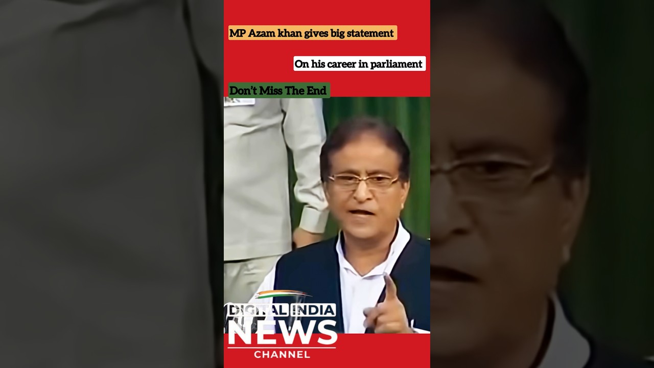MP Azam khan gives big statement in parliament || Don’t Miss The End 